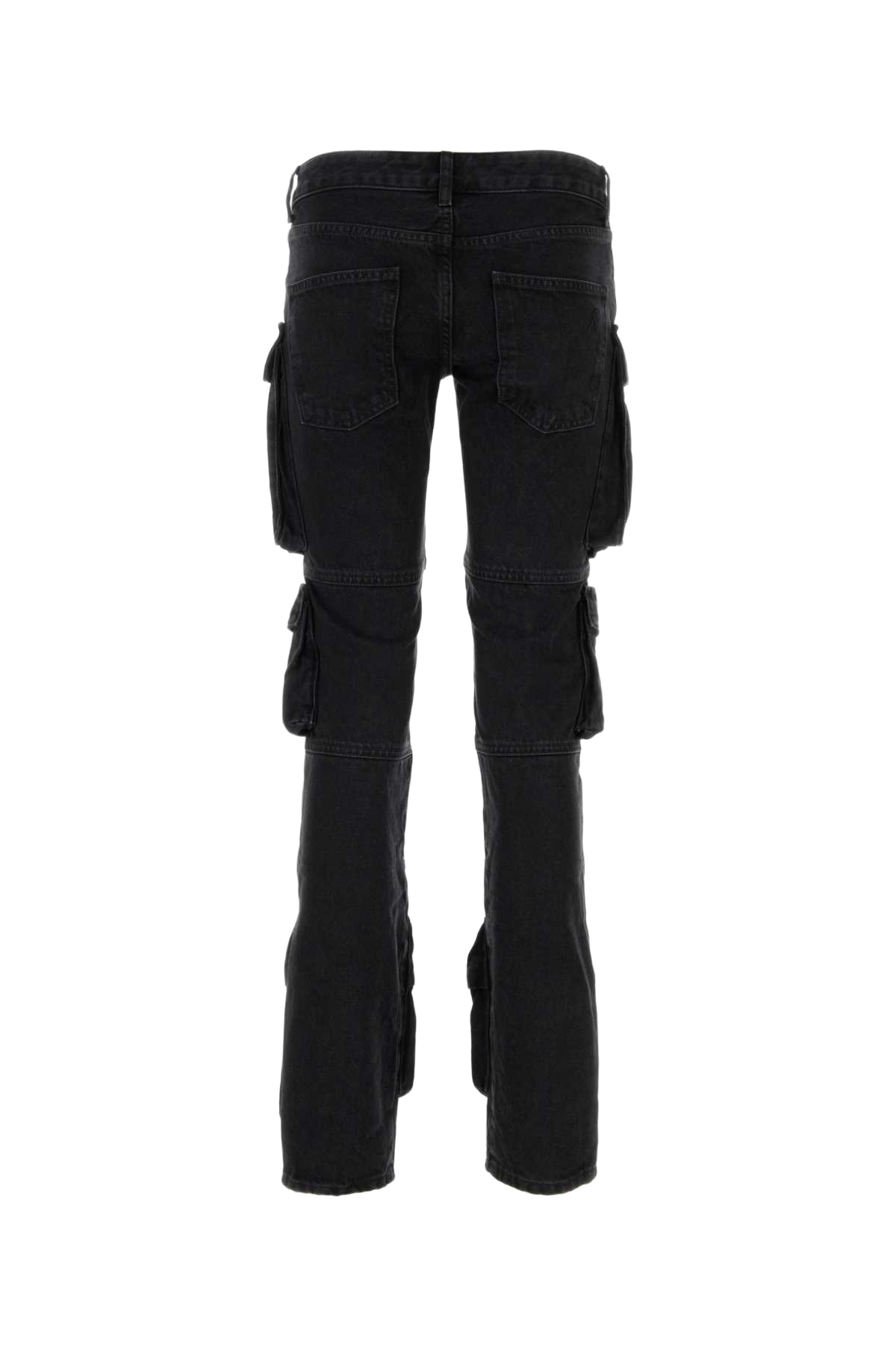 Black Denim Jeans 100 Exterior Cotton