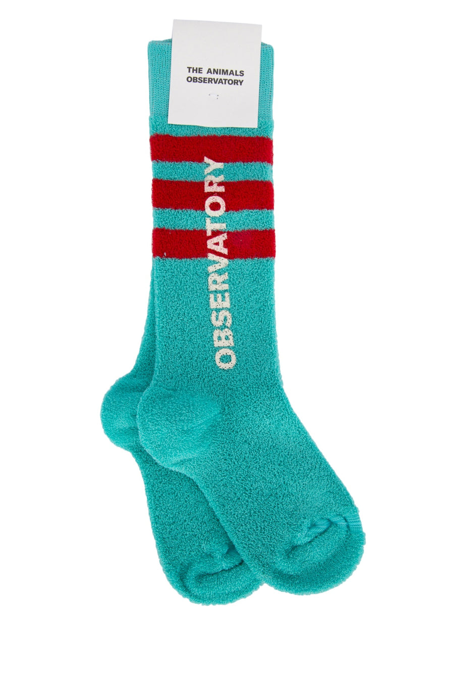 The Animals Observatory 100% Mixed fibres socks in turquoise