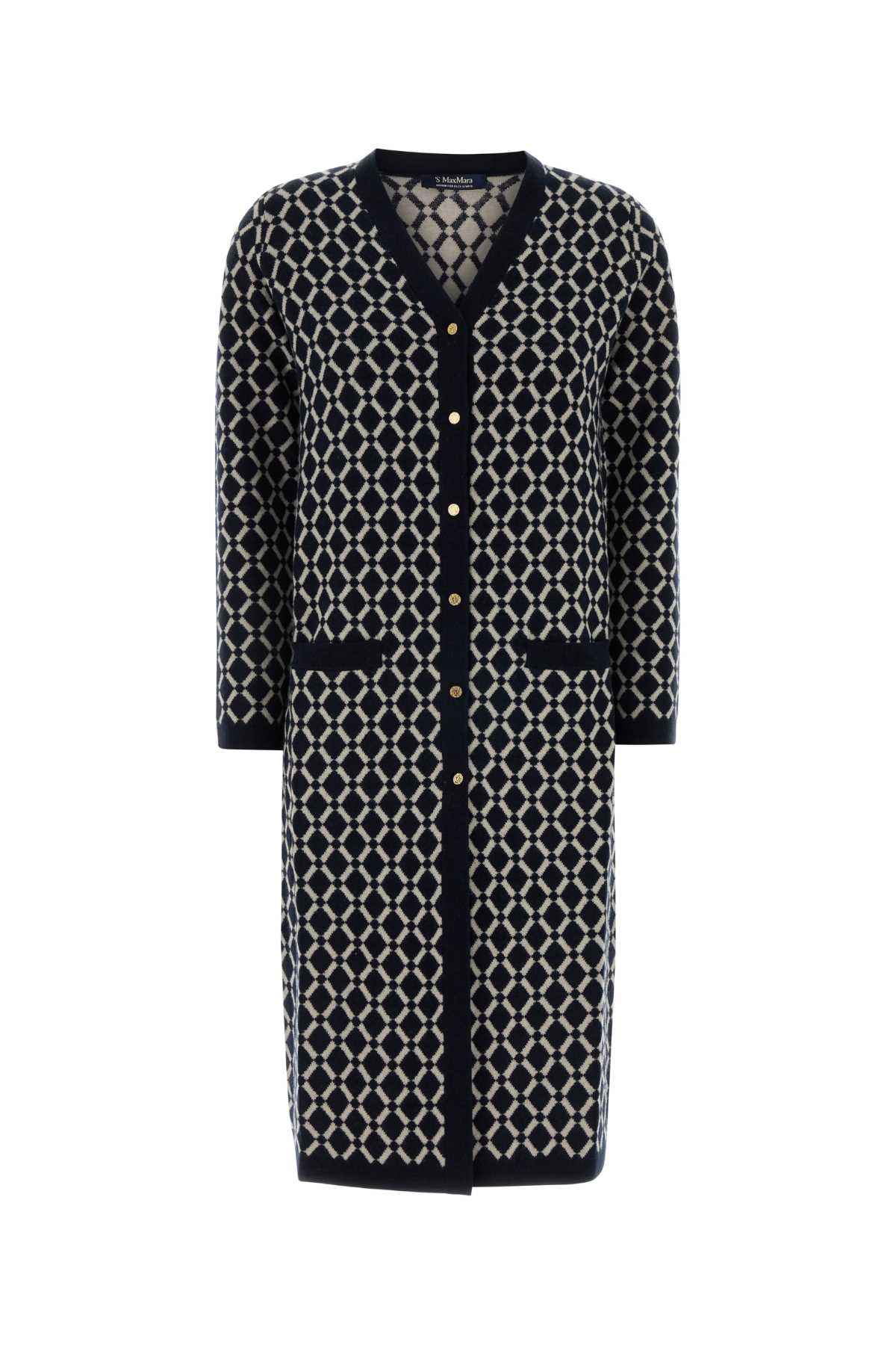2619341051600 018 Blu Marino Exterior: Wool Maglieria