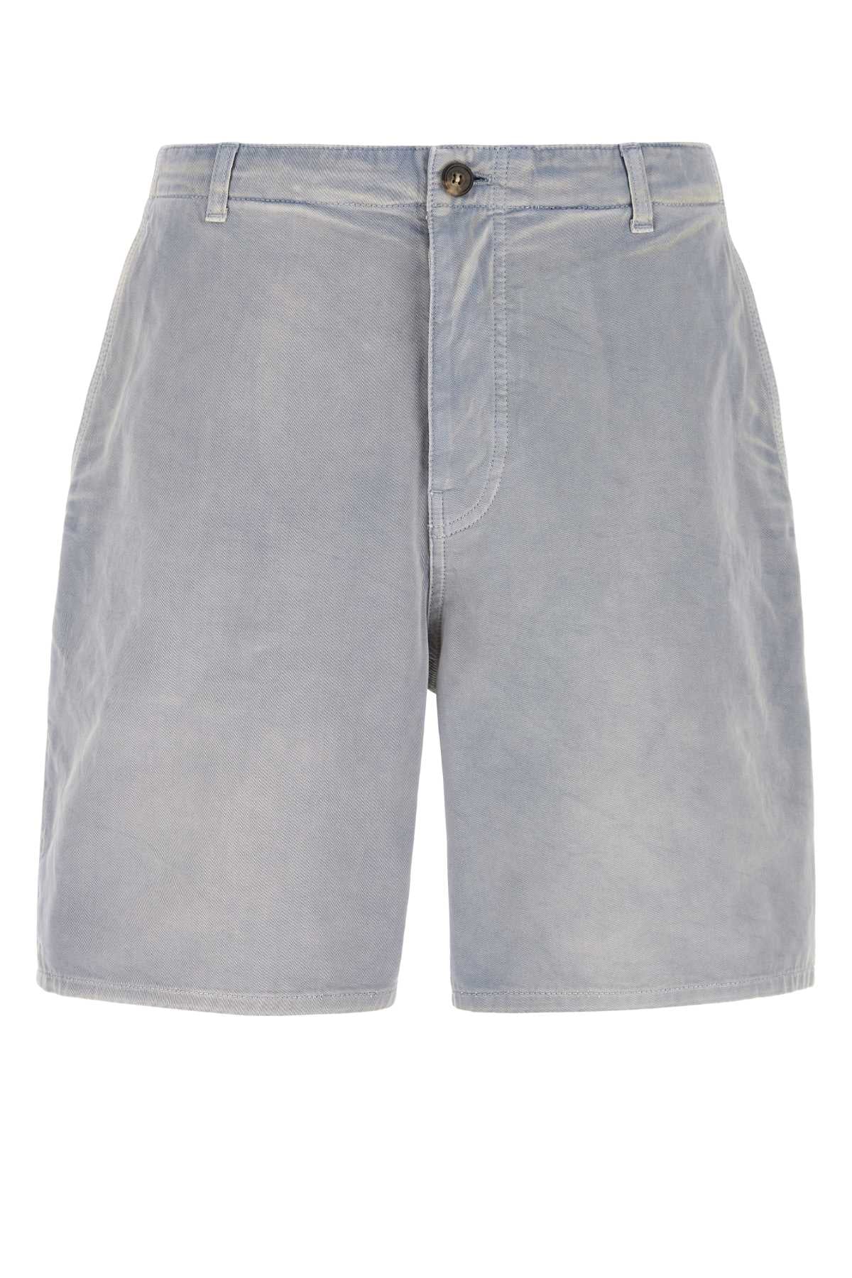 Blue Grey Exterior: Cotton Bermuda