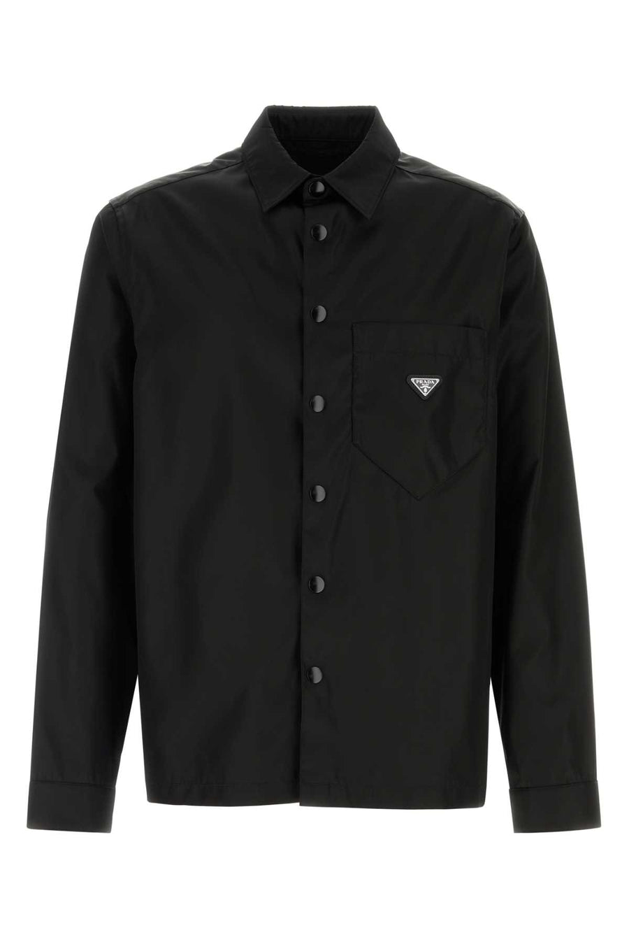Prada 100% Re-Nylon shirt in black