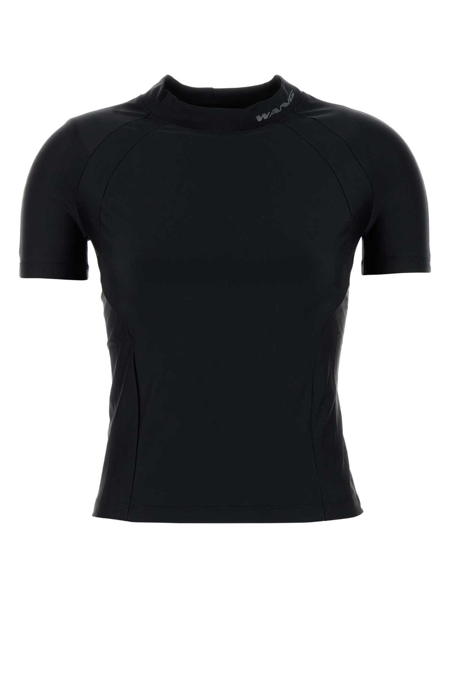 T By Alexander Wang 78% Nylon t-shirt in black