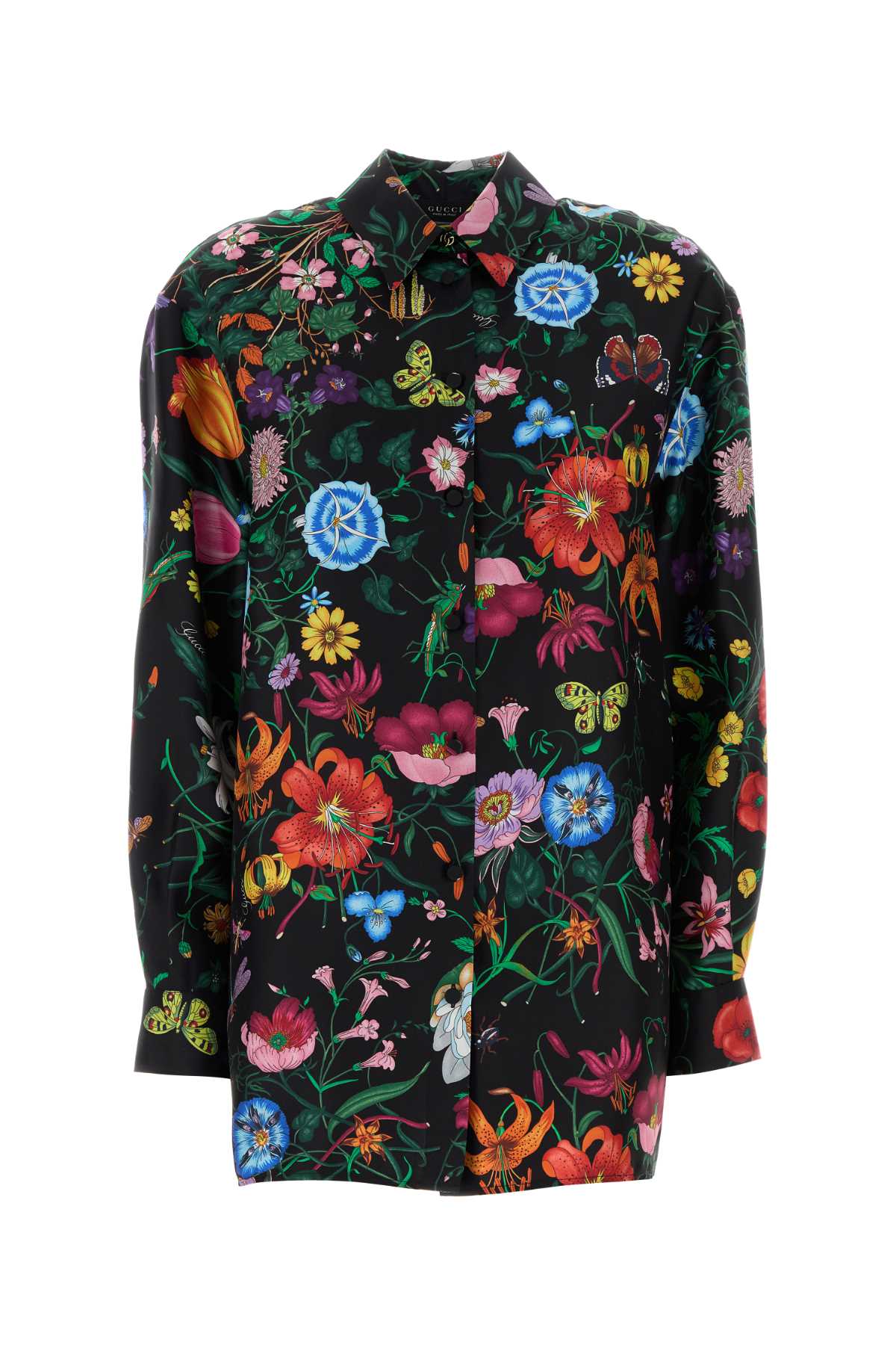 Blackmulticolormc Silk Camicie
