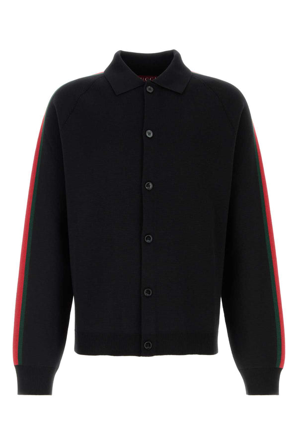 Gucci Wool cardigan in black
