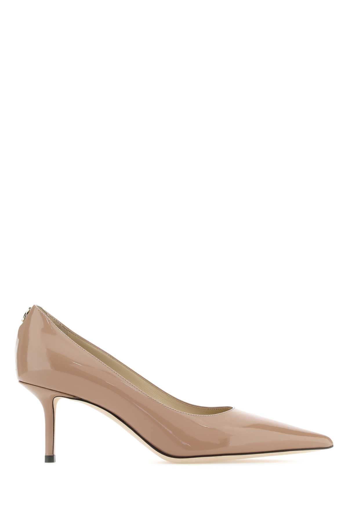 Balletpink Leather Salpa Plastic Metal Scarpe Con Tacco