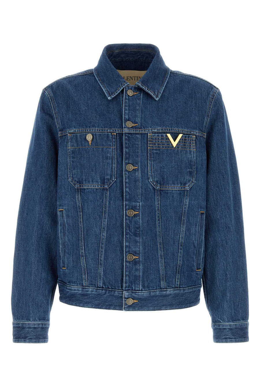 Valentino Garavani Denim 100% Cotton jacket in blue