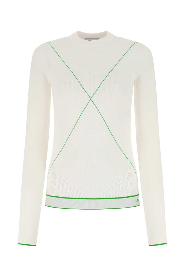 Bottega Veneta 83% Viscose sweater in white