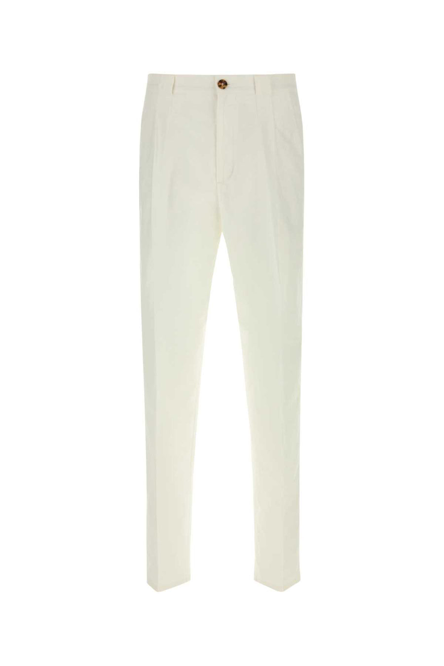 Brunello Cucinelli 69% Cotton 31% Linen trousers in beige
