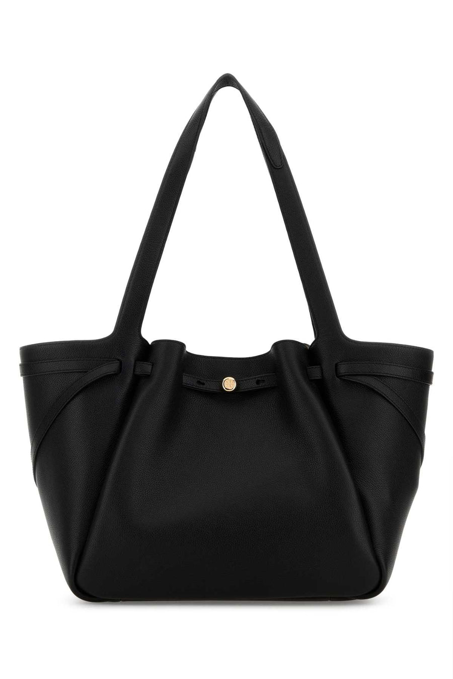 Tory Burch Tote Body: 100% Cow Leather; Lining: 60% Polyamide tote bag in black