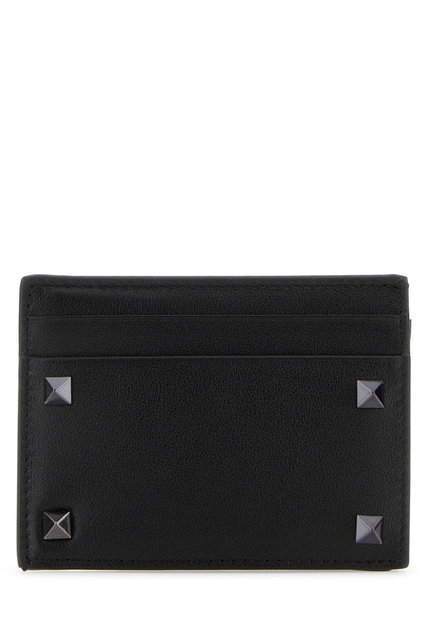 Valentino Garavani Leather wallet in black