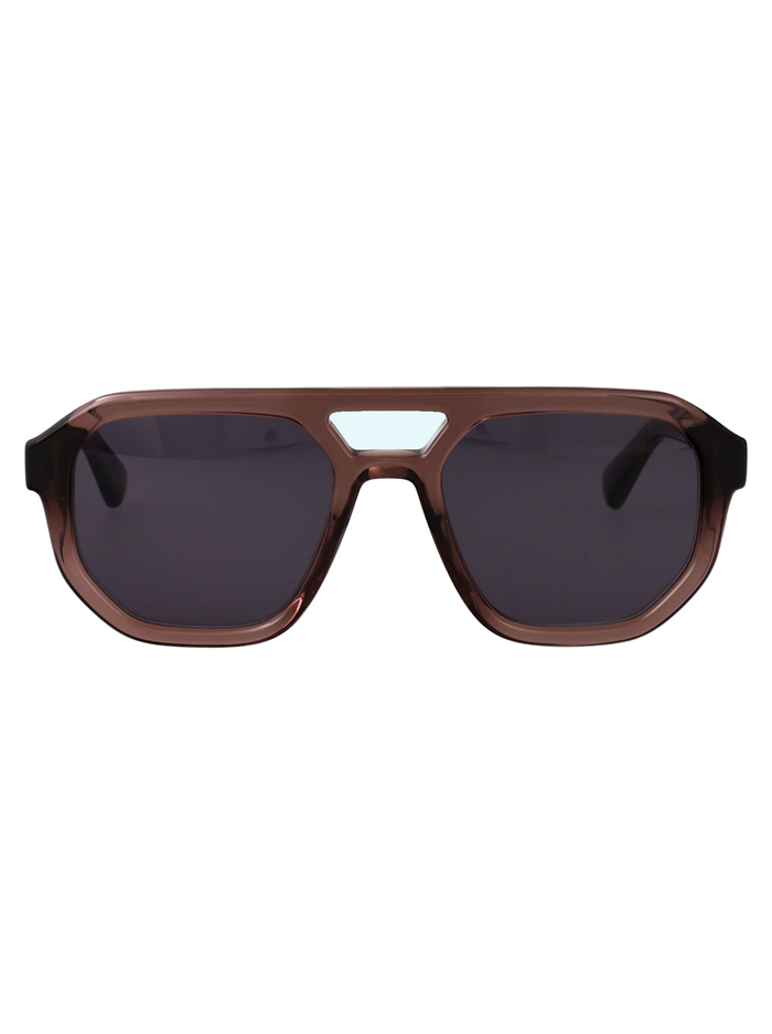 Amare C204-maroon/shiny Silver Acetate Sunglasses