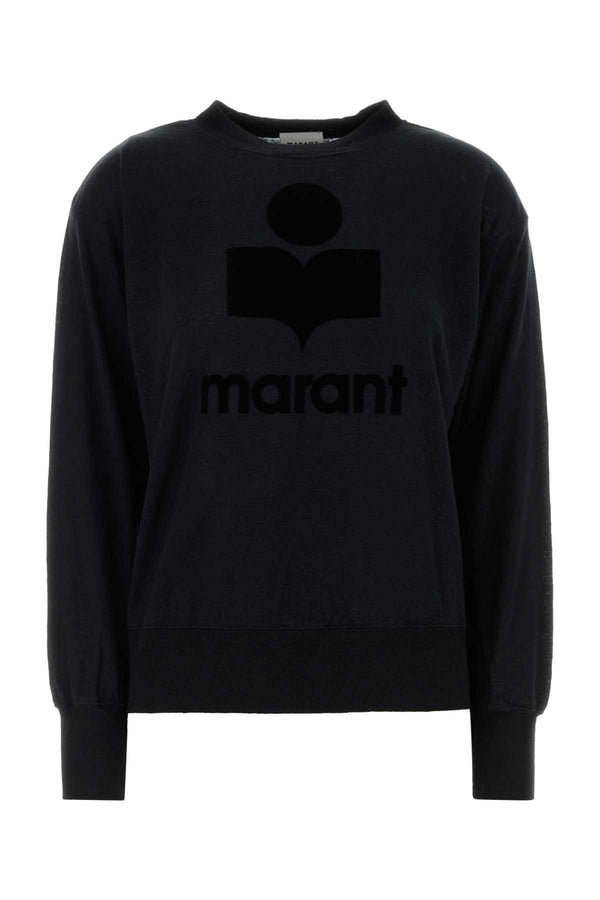 Isabel Marant Etoile 100% Linen (main) t-shirt in black