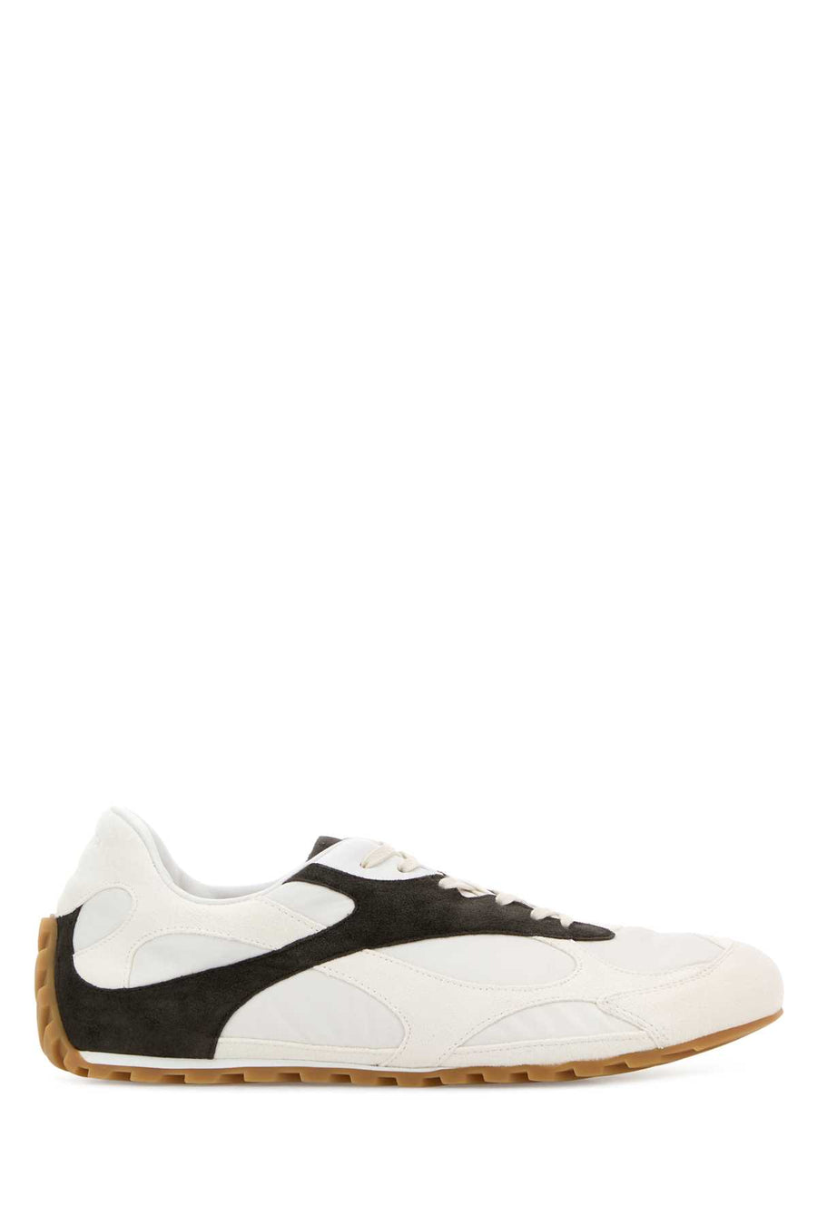 Bottega Veneta Camoscio Exterior: 100% Canvas sneaker in white