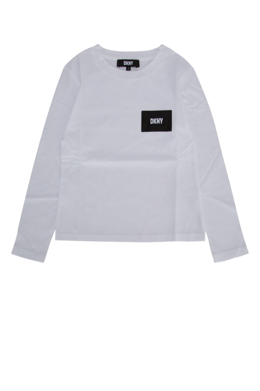 Dkny Junior 100% Cotton t-shirt in white