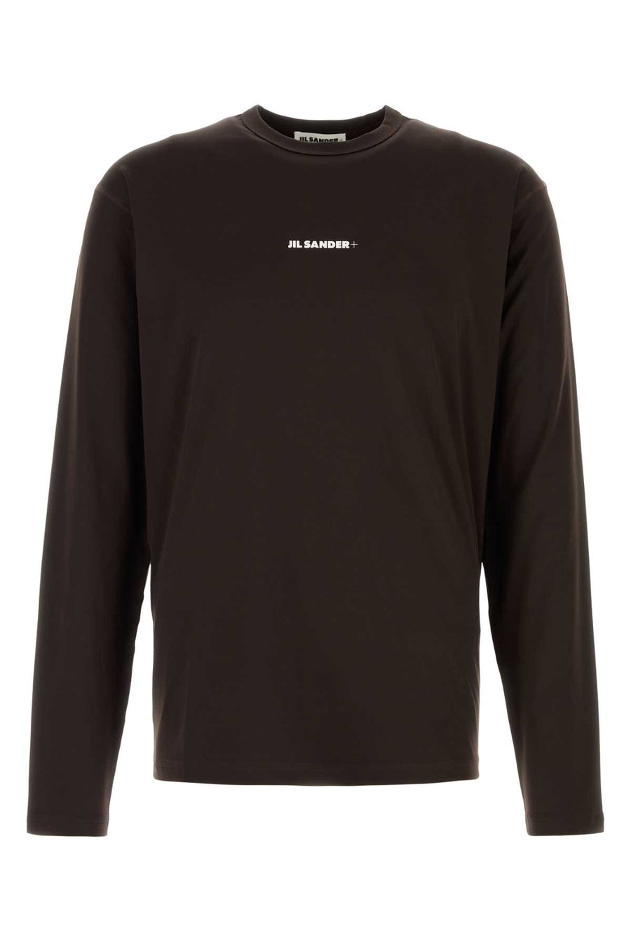 Jil Sander 91% Polyester t-shirt in brown