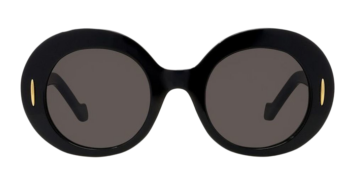 Lw40146i - Shiny Black Acetate Sunglasses