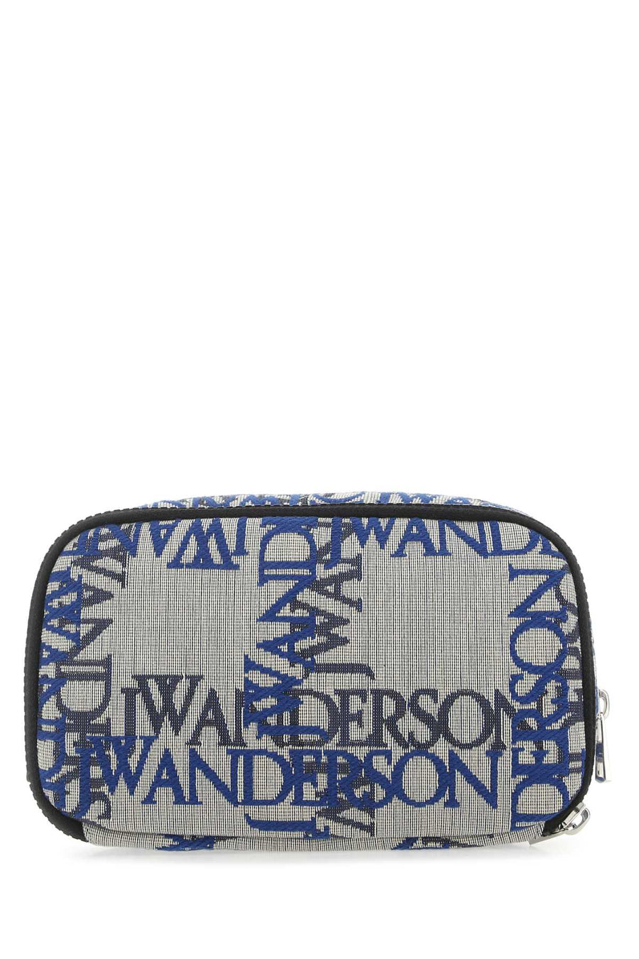 JW Anderson Exterior: 100% Fabric travel wallet in blue