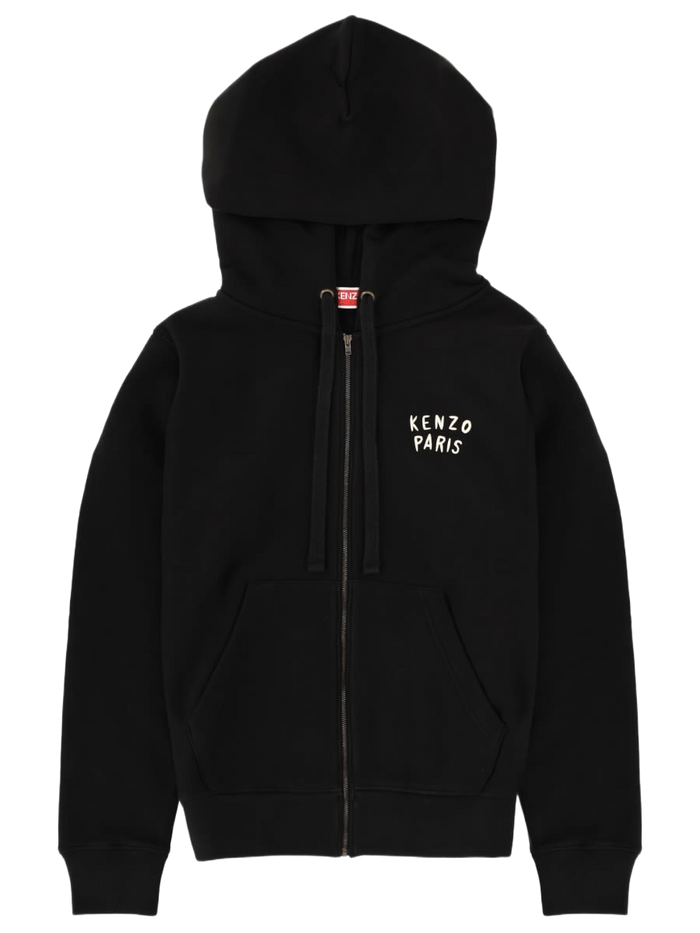 Kenzo Boke Heart Sweatshirt Black Cotton Sweatshirts