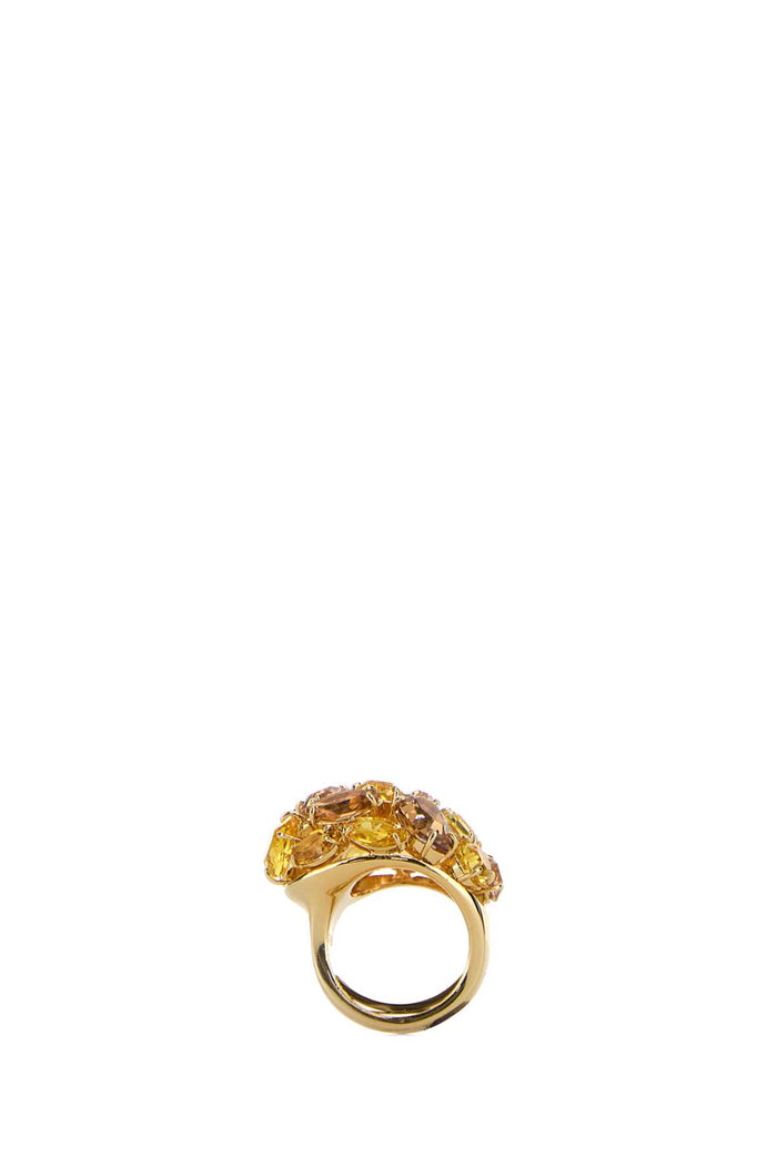 Embellished Metal Gema Ring 000 Anelli