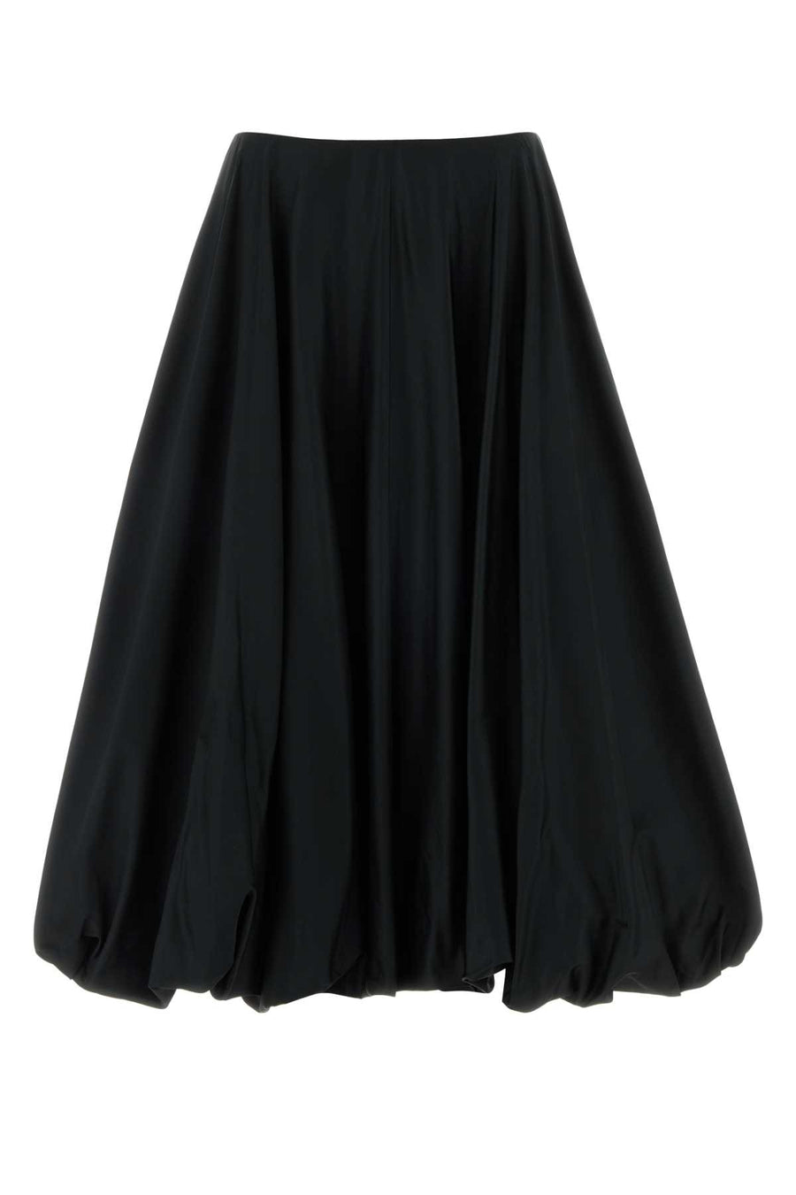 Balenciaga Exterior: 60% Polyester 40% Silk; Lining: 100% Cotton skirt in black