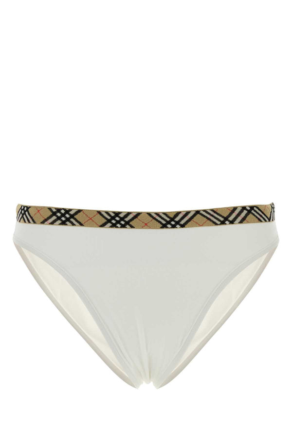 Burberry Exterior: 84% Nylon bikini bottom in white