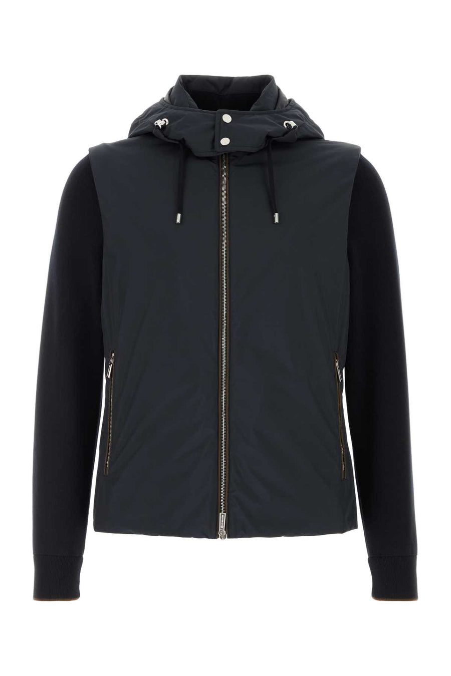 Moorer Materiale 100% Polyester down jacket in navy