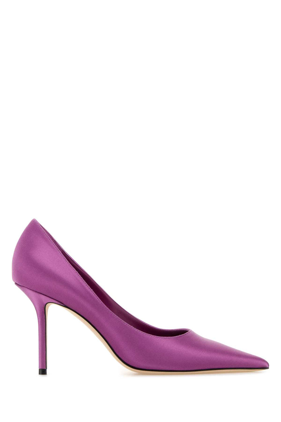 Jimmy Choo 85% Leather pump in purple