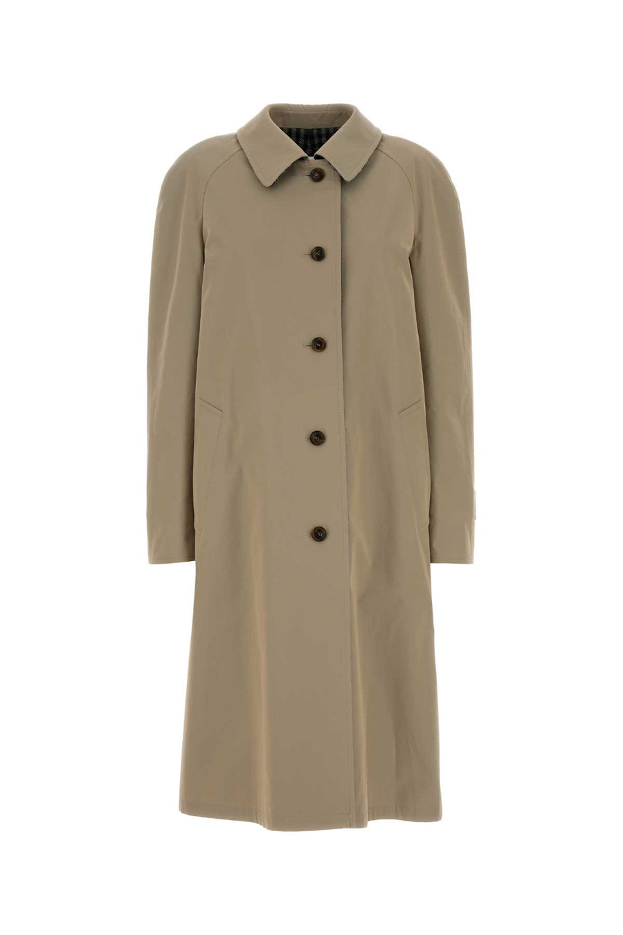 Miu Miu 100% Cotton trench coat in beige