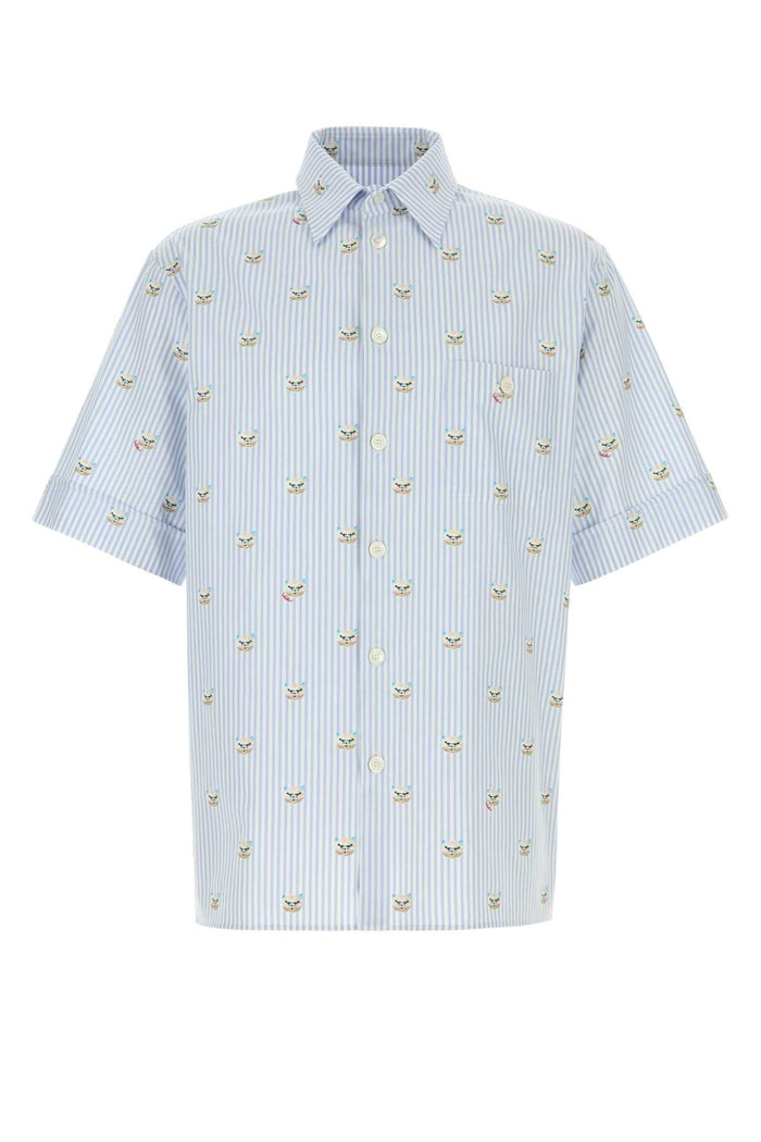 Fdocelestebiancostgattino Cotton Camicie