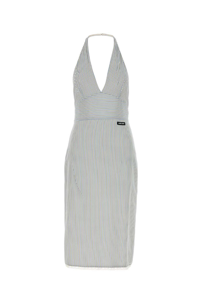 Printed Silk Dress Avorioavio Se-trochusniloticus Abiti