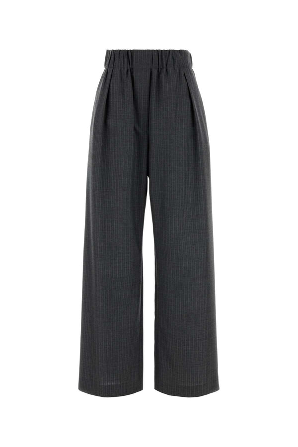 Jil Sander 100% Wool trousers in gray