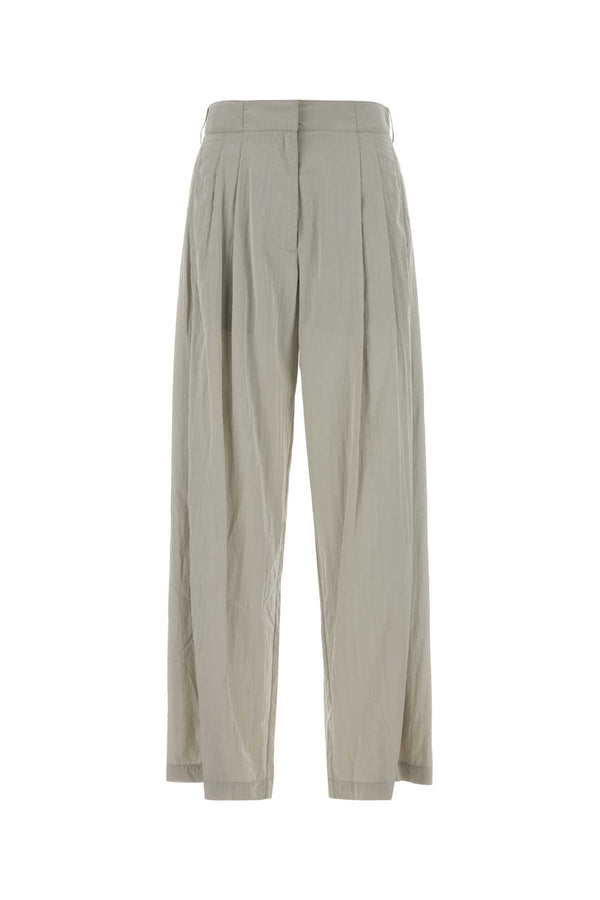 The Row Pant 65% Silk 35% Nylon trousers in gray