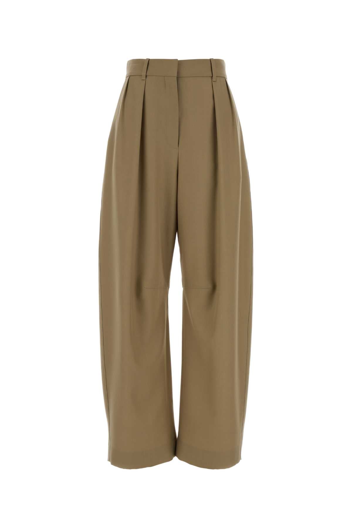 S359y04xhl Sand Exterior: Wool Pantaloni