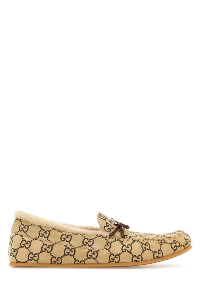 Printed Leather Loafers Swpbpbrswc Calf Skin Mocassini