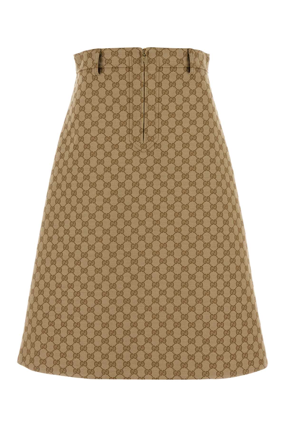Vintagesand Polyester Mix Gonne