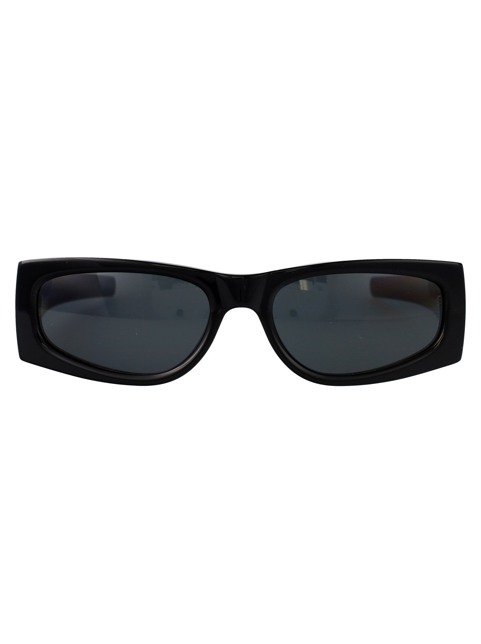 Black-black-black Acetate Sunglasses
