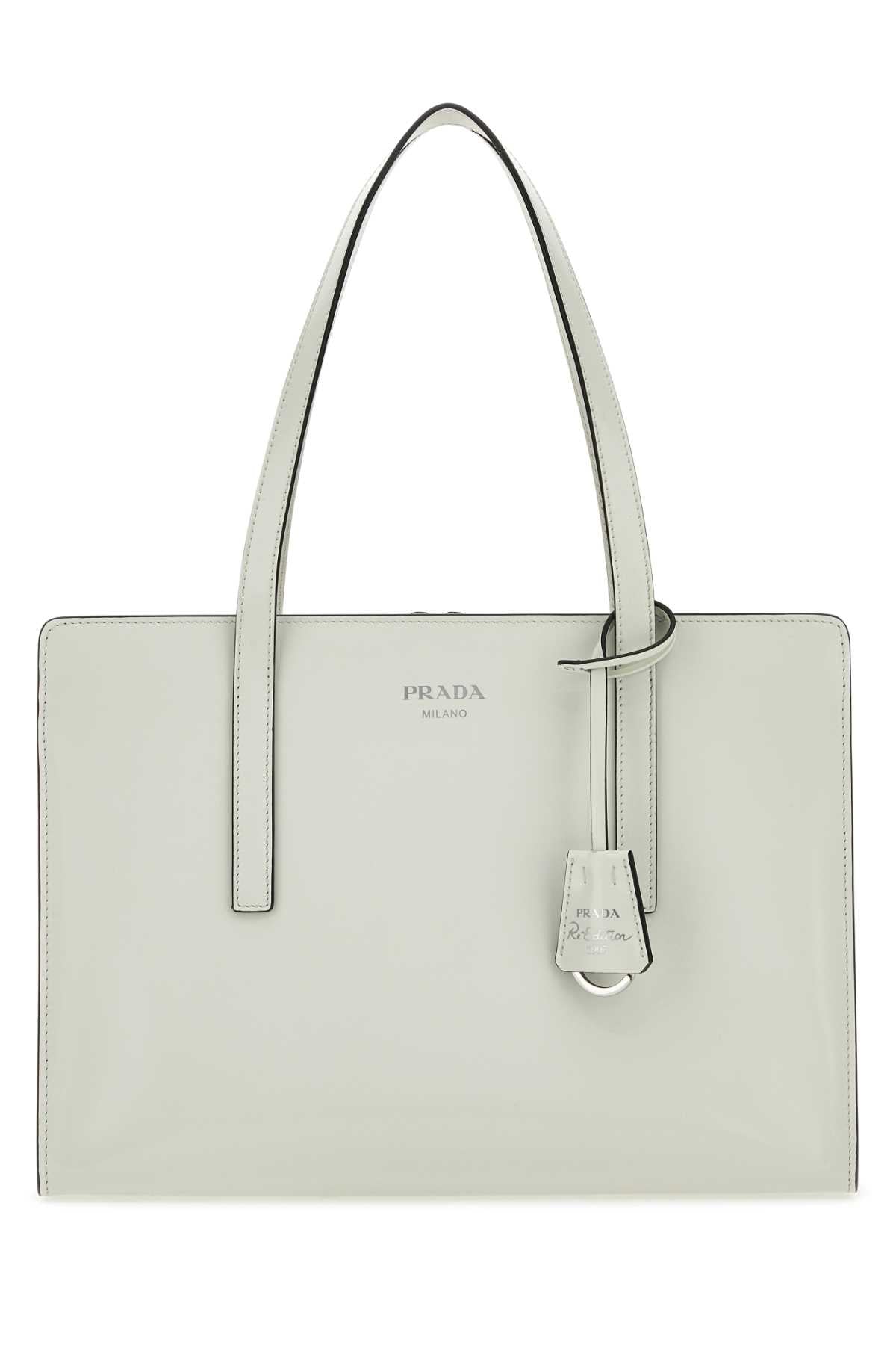 White Leather Re-Edition 1995 Shoulder Bag Biancon Vitello Borse A Mano