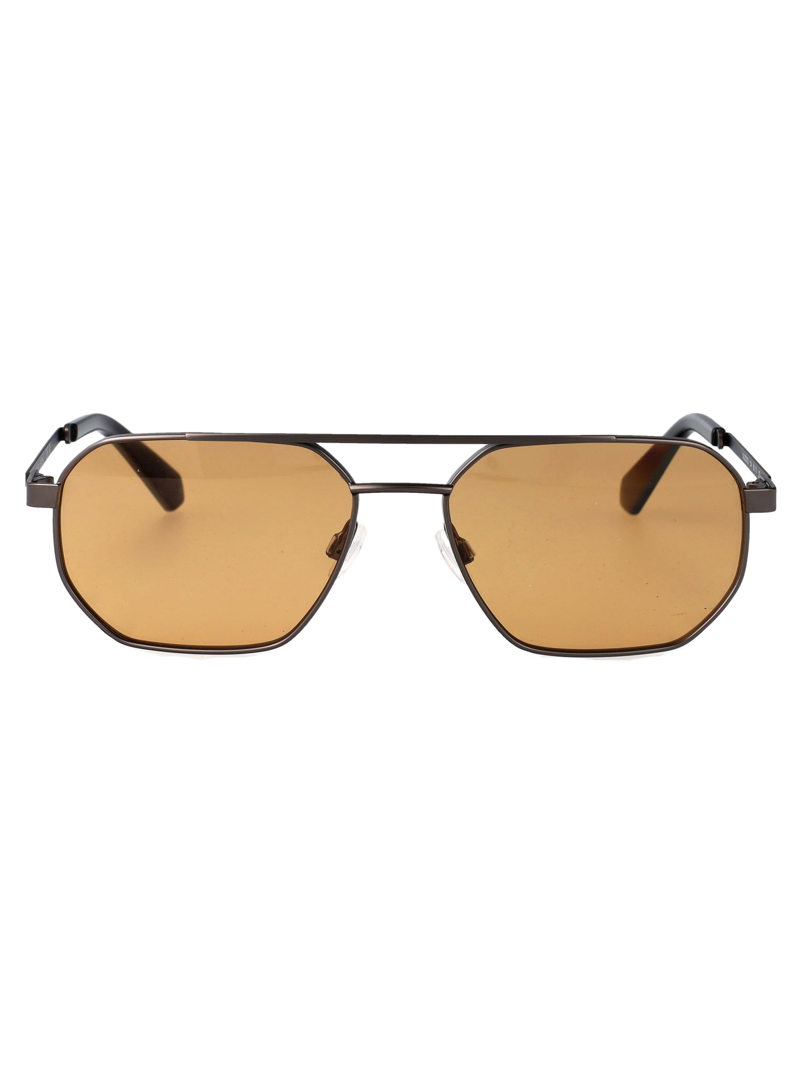 Ckj25202s 14 Matte Dark Gunmetal Metal Sunglasses