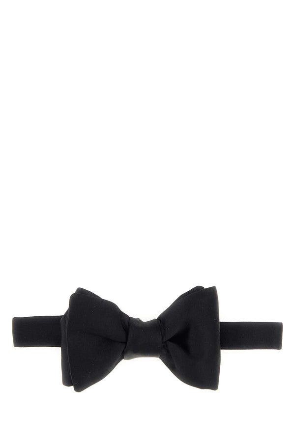 Tom Ford Bowtie 100% Silk Mulberry bow tie in black