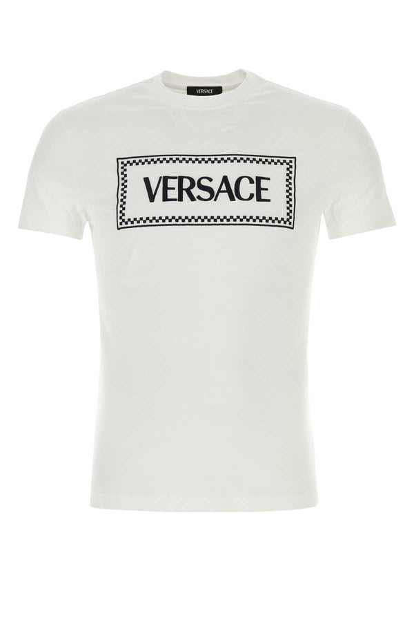 Versace 100% Cotton t-shirt in white