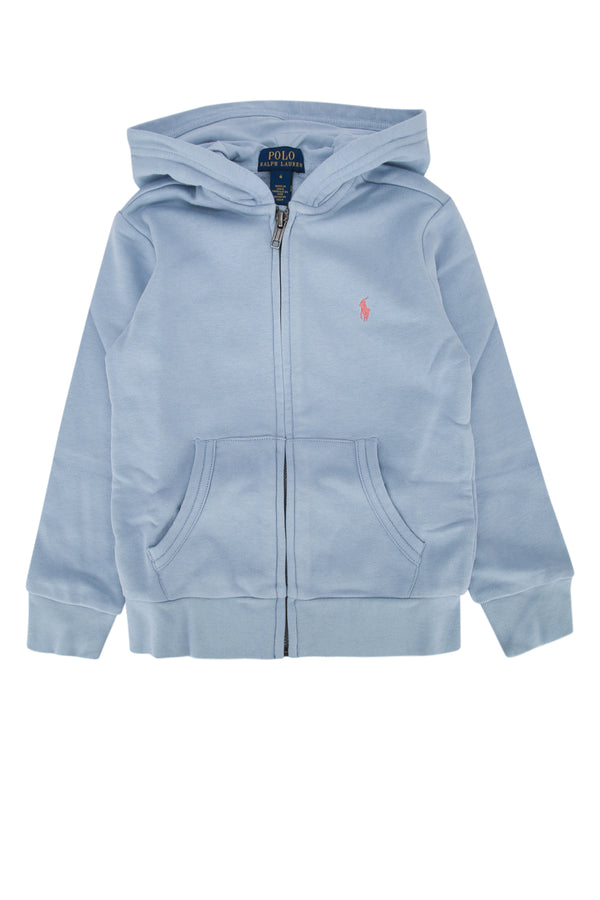 Polo Ralph Lauren Cotton-blend fleece hoodie in blue