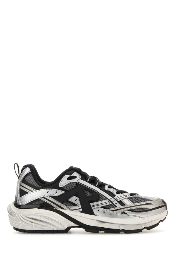 Represent Runner Mesh sneaker in silver