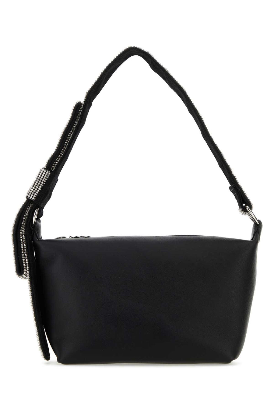 Kara Exterior: 100% Lamb shoulder bag in black