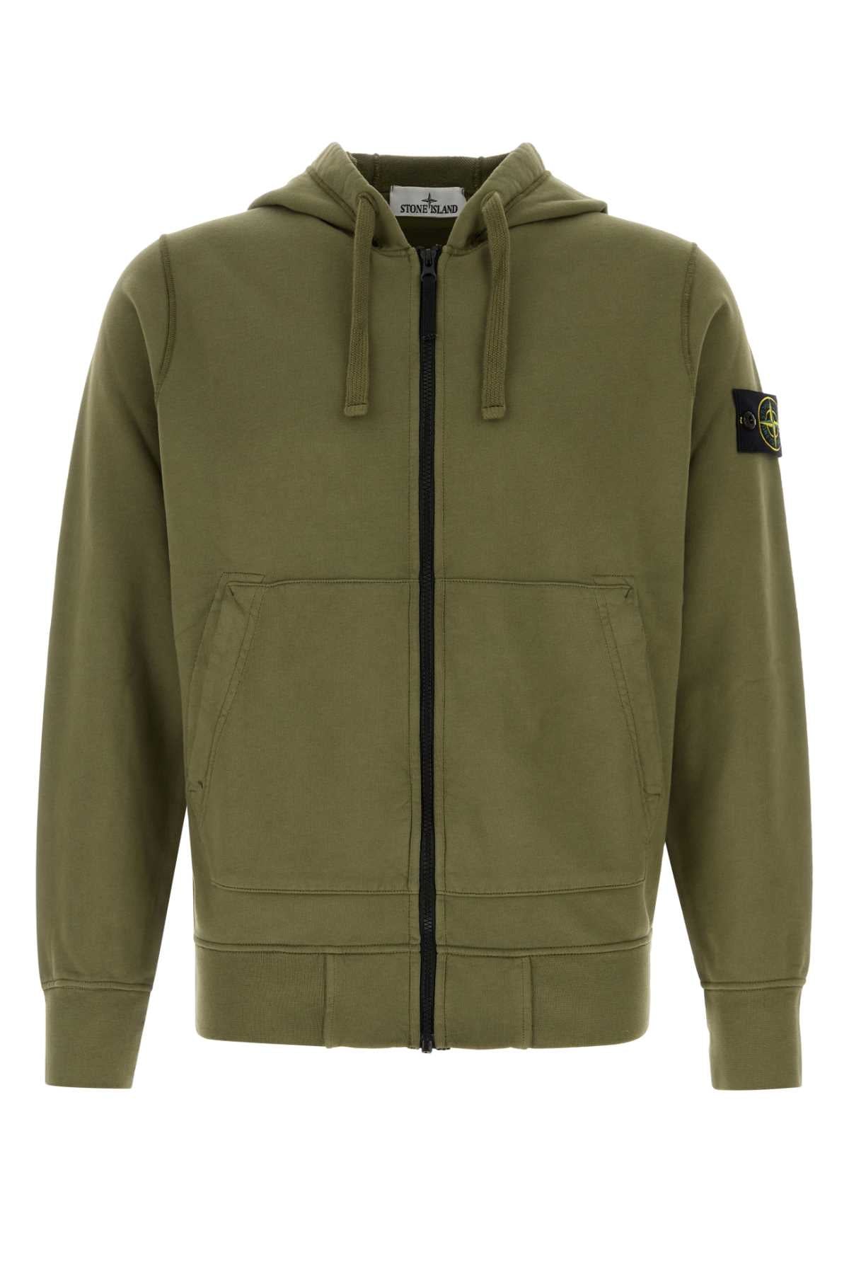 Militarygreen Exterior: Cotton Felpe