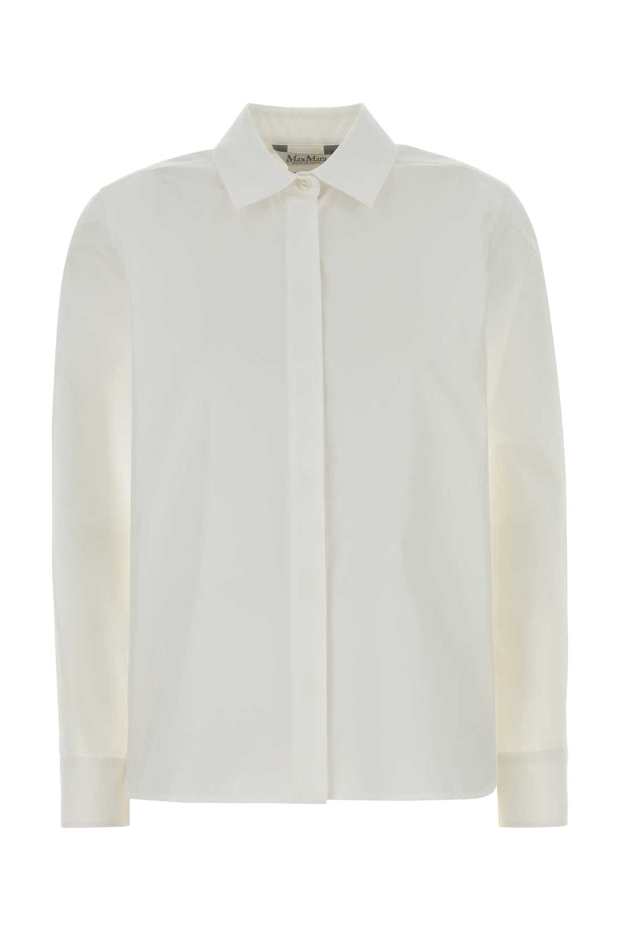 Max Mara 100% Cotton shirt in white