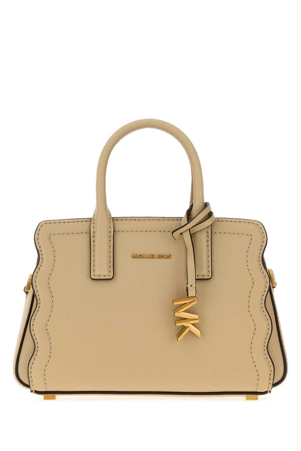 Michael By Michael Kors Xbody Exterior: 100% Leather shoulder bag in beige