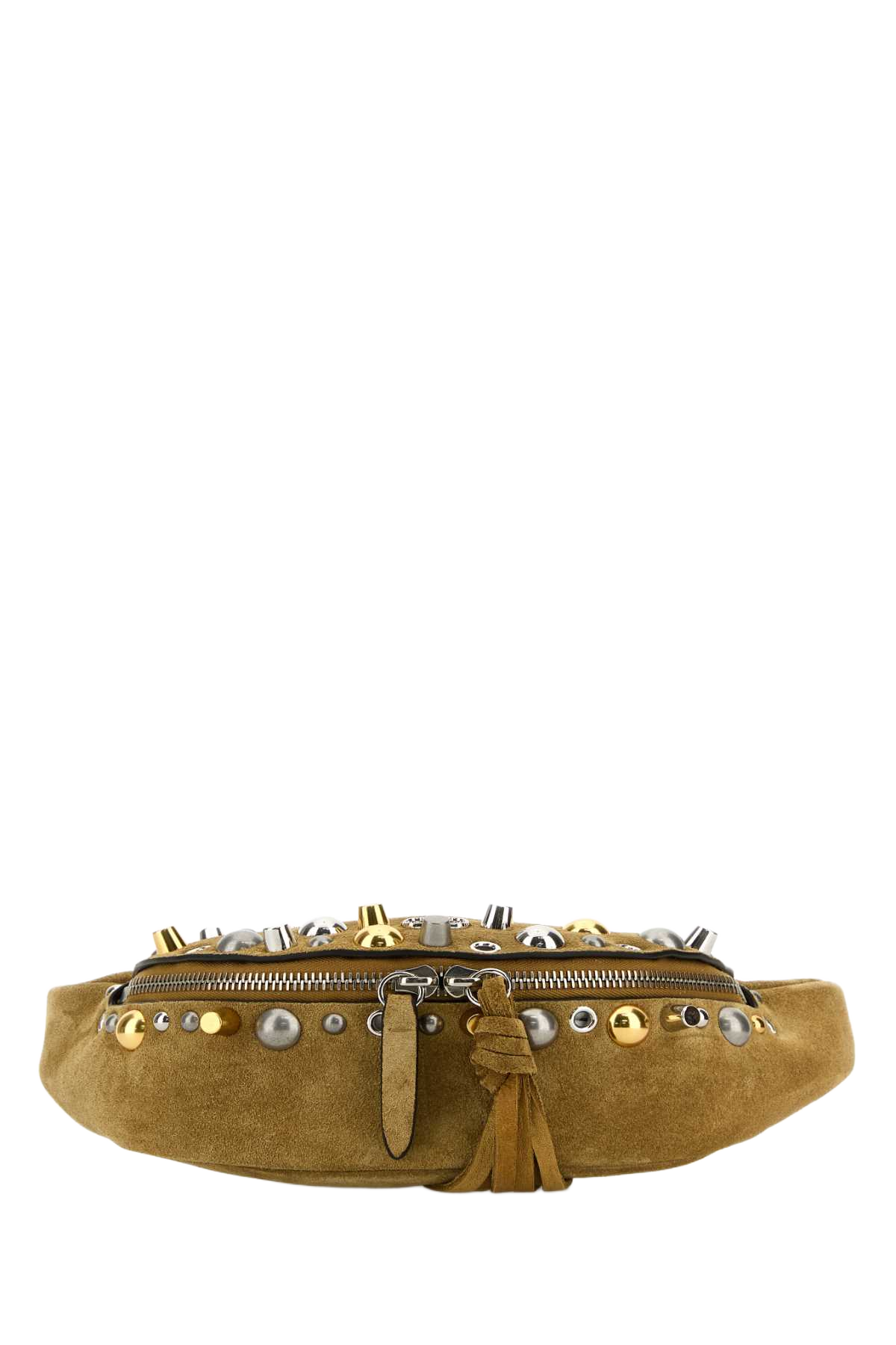 Beige Suede Nellcãte Belt Bag Macara' Exterior: Lining: Marsupi