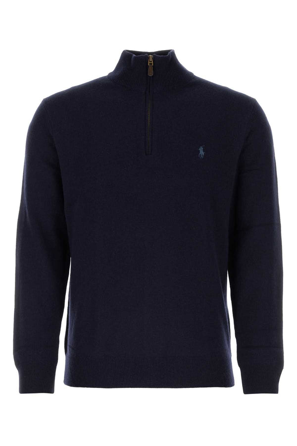 Polo Ralph Lauren 100% Wool sweater in navy