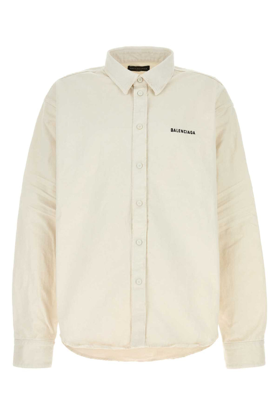 Balenciaga 100% Cotton shirt in white