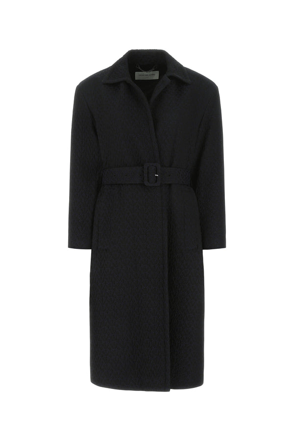 Dries Van Noten Wool coat in black